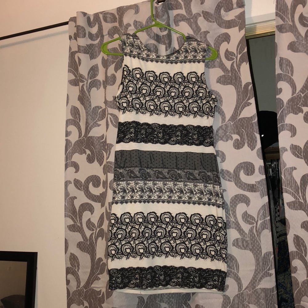 Black and White dress